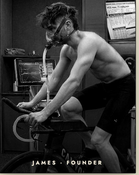 James, VO2 max test